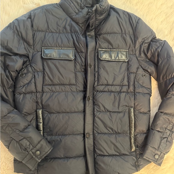 Men’s RUDSAK Black Quilted Puffer Jacket - Picture 5 of 11